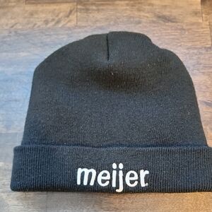 Meijer Black Stocking Winter Hat